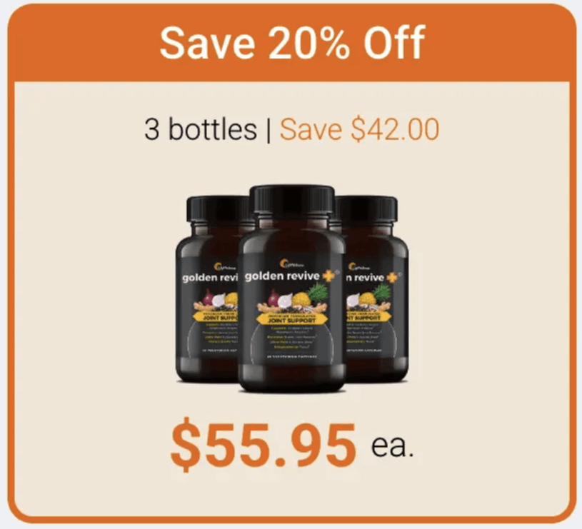 sale for Golden Revive Plus
